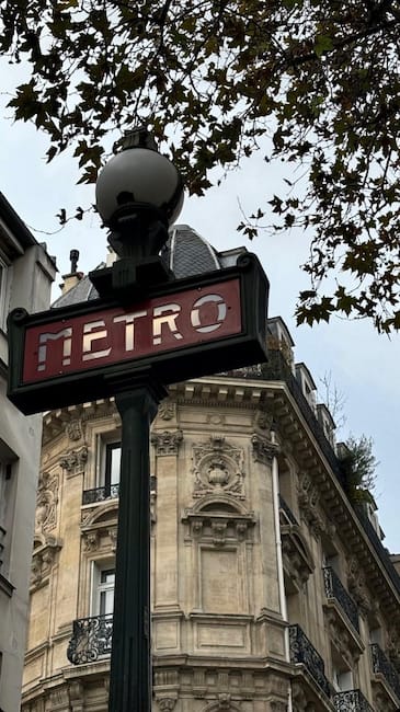 Interieur van een metrostation